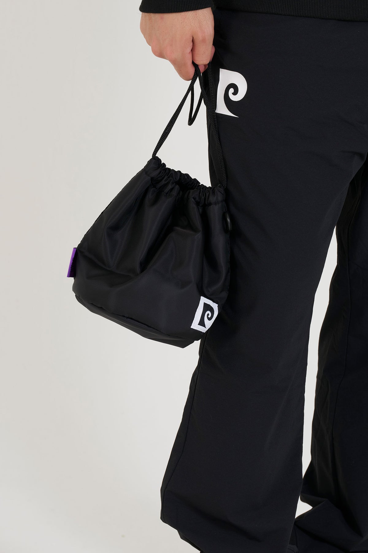 pierre cardin golf drawstring bag | BLACK × MULTI
