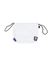pierre cardin golf drawstring bag |  WHITE