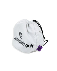 pierre cardin golf drawstring bag |  WHITE