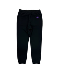 P logo sweat pants | BLACK