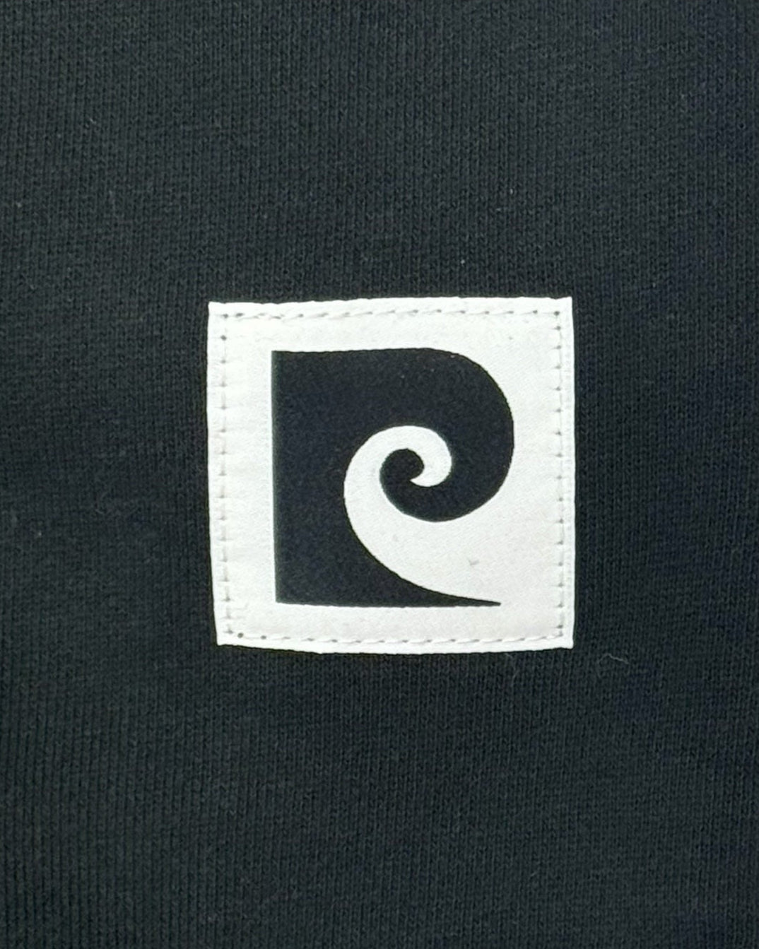 P logo sweat pants | BLACK