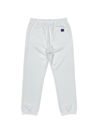 P logo sweat pants | WHITE