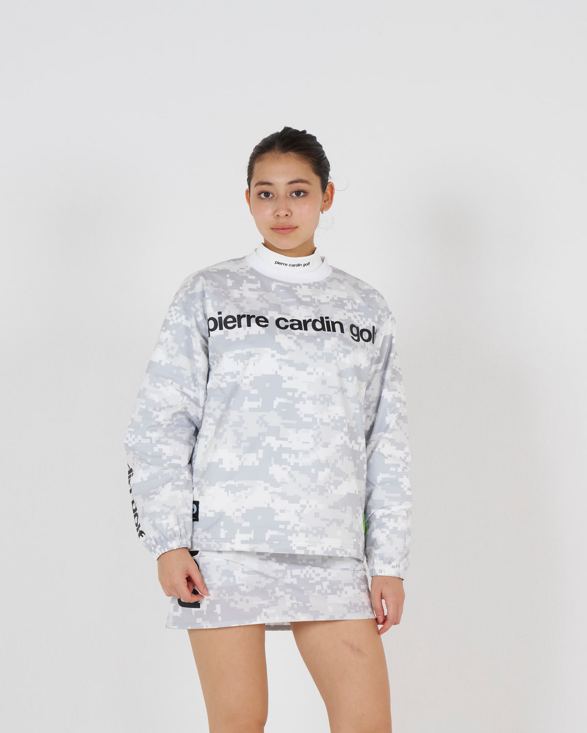 all-over pattern crew neck piste｜DIGITAL CAMO-2