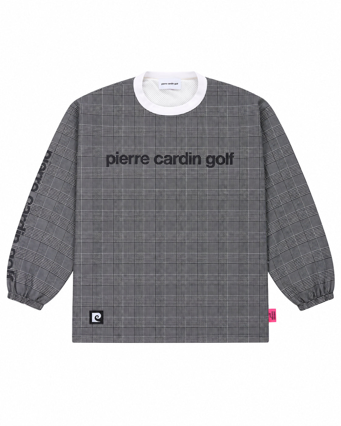 all-over pattern crew neck piste｜GLEN CHECK