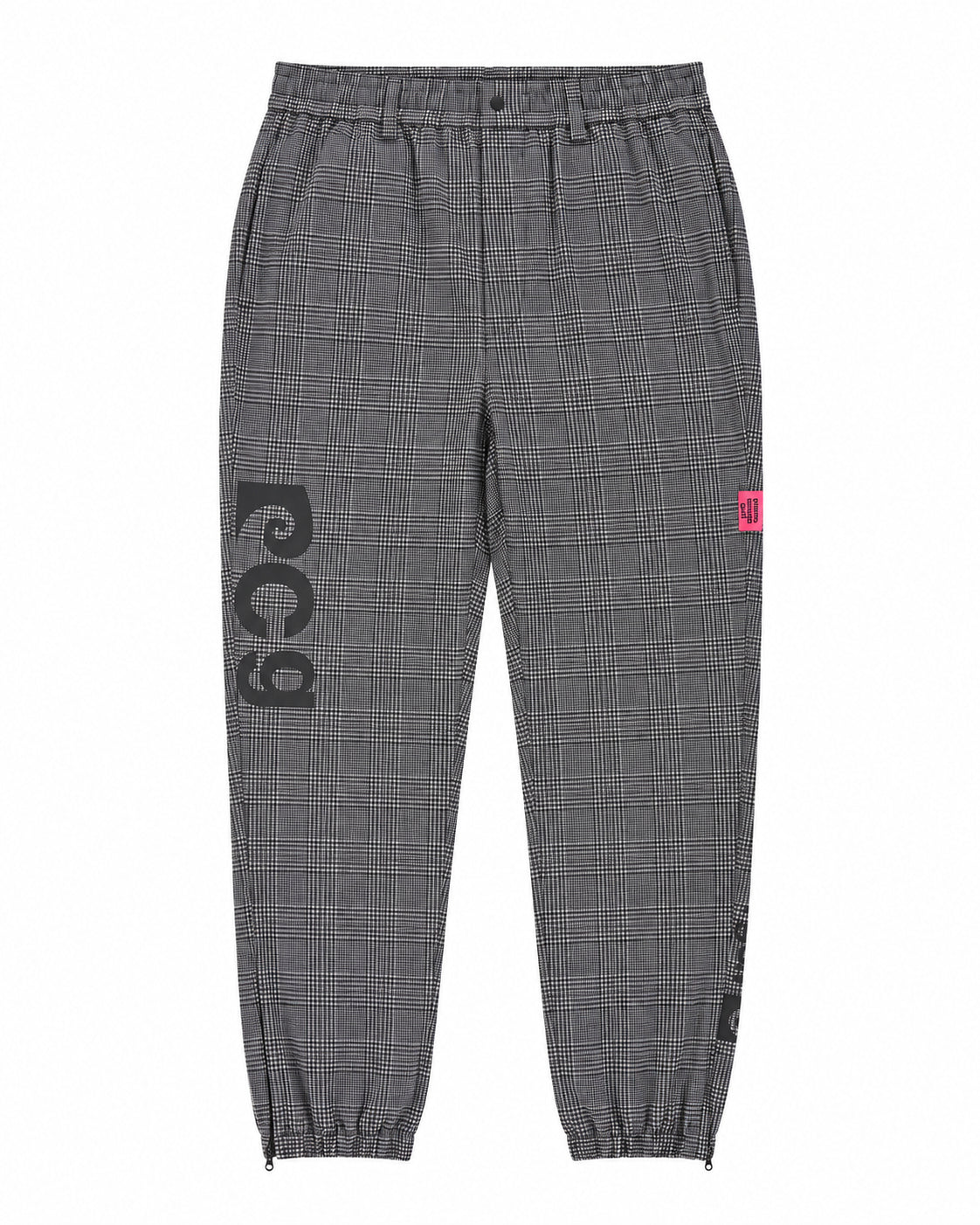all-over pattern easy long pants｜GLEN CHECK