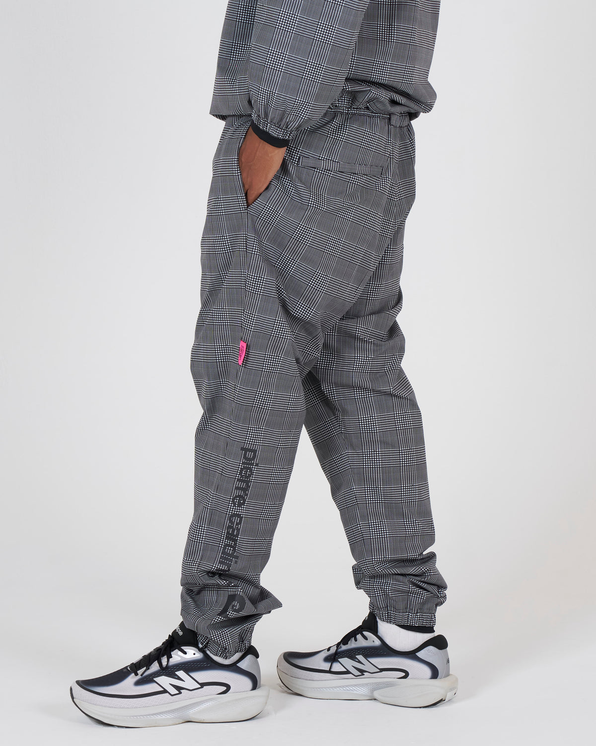 all-over pattern easy long pants｜GLEN CHECK