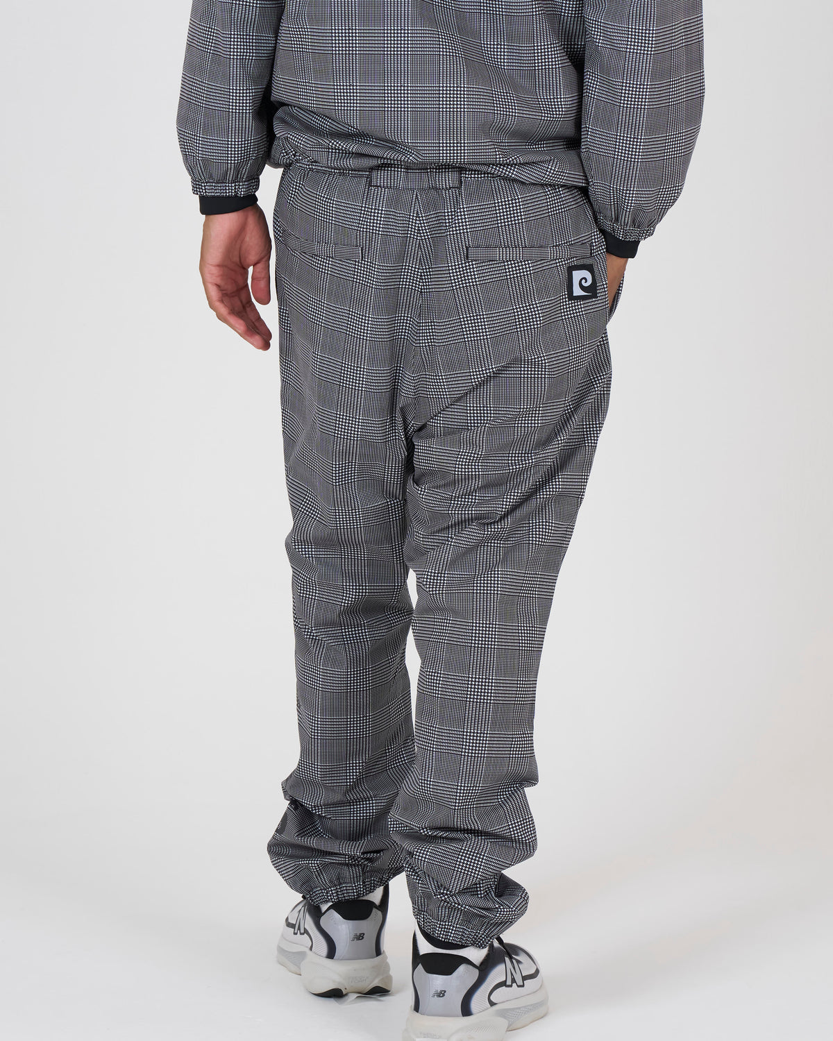 all-over pattern easy long pants｜GLEN CHECK
