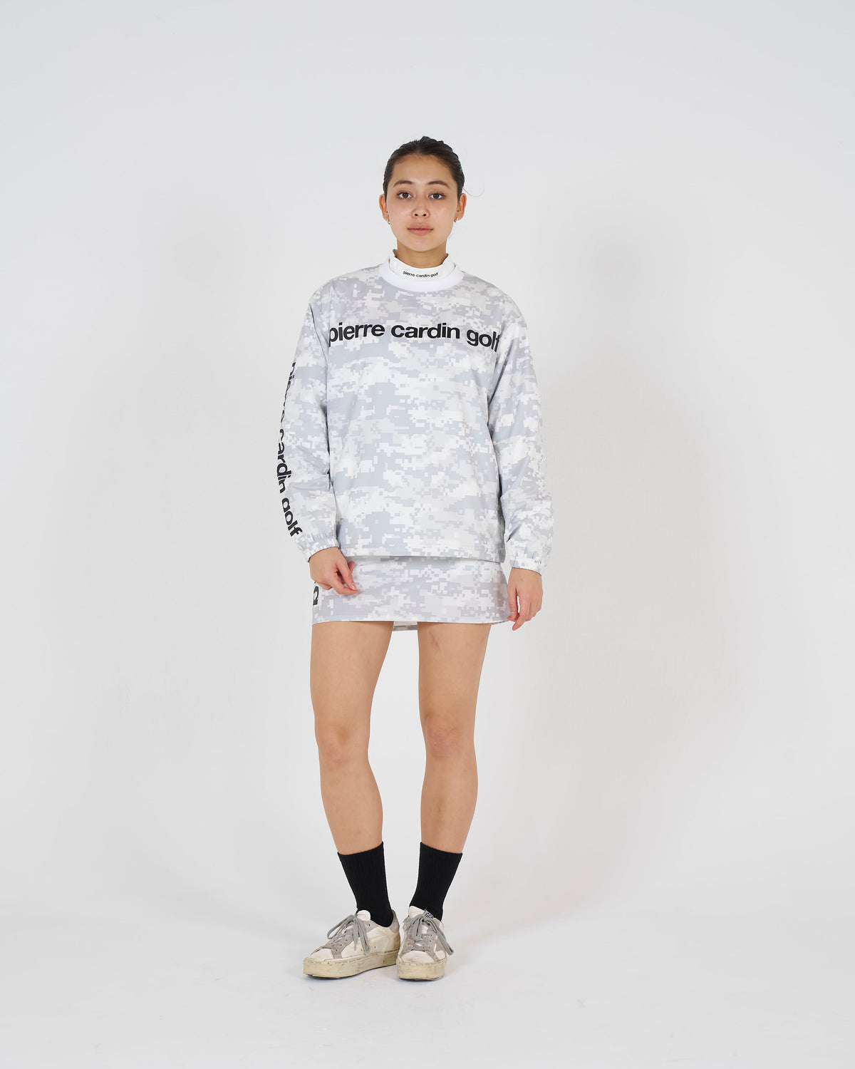 all-over pattern skirt｜DIGITAL CAMO-2