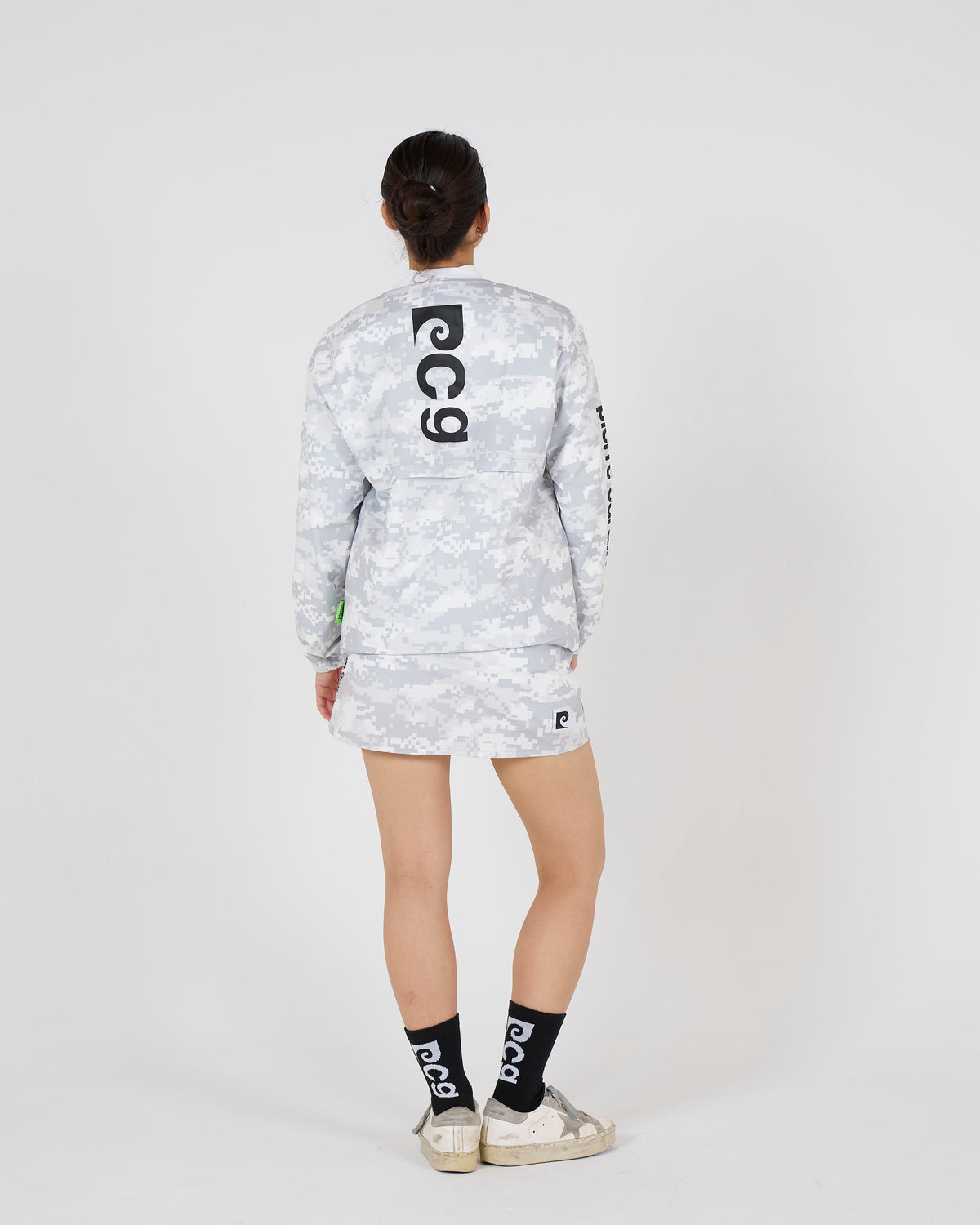 all-over pattern skirt｜DIGITAL CAMO-2