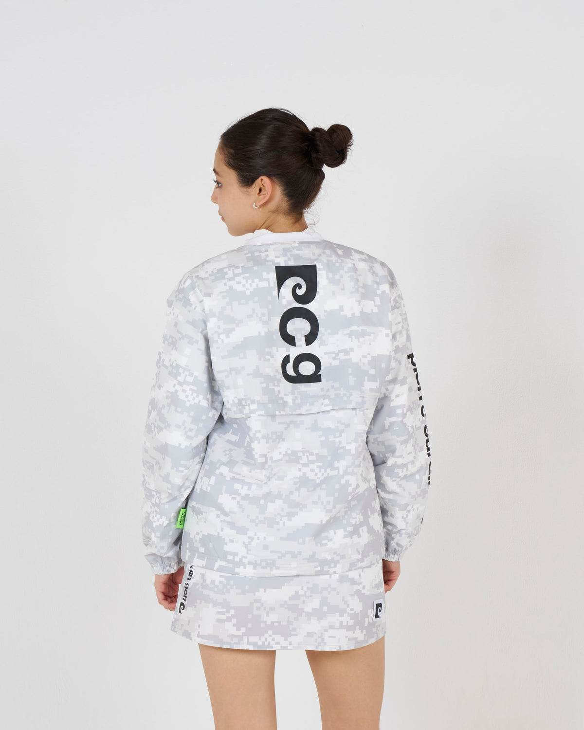 all-over pattern skirt｜DIGITAL CAMO-2