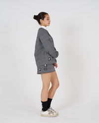 all-over pattern skirt｜GLEN CHECK