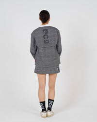all-over pattern skirt｜GLEN CHECK