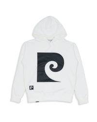P logo hoodie | WHITE