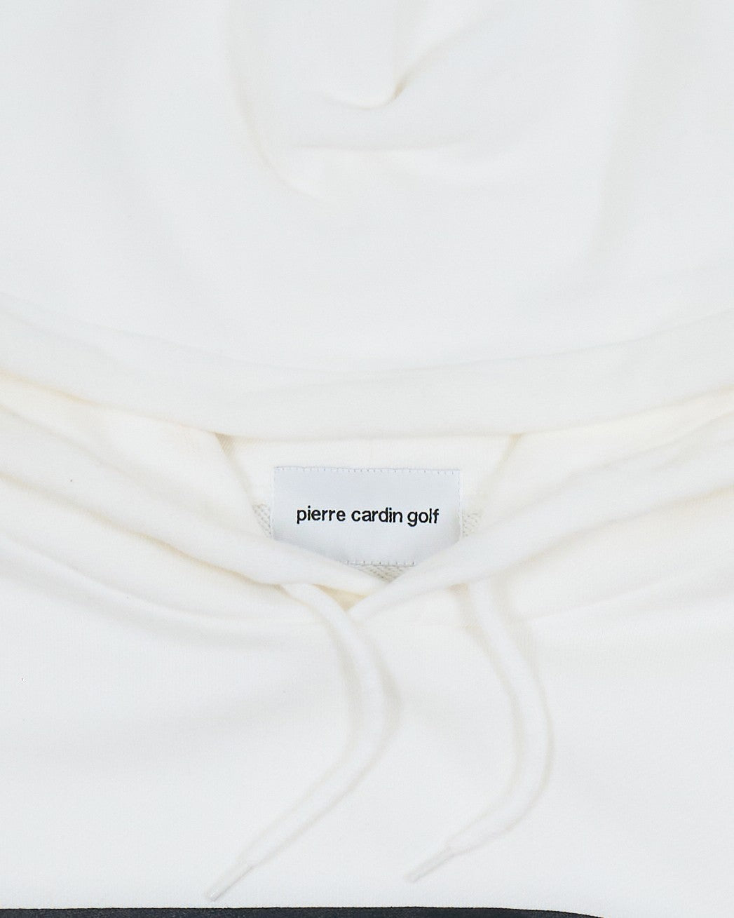 pierre cardin golf P logo hoodie | WHITE