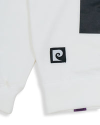 P logo hoodie | WHITE
