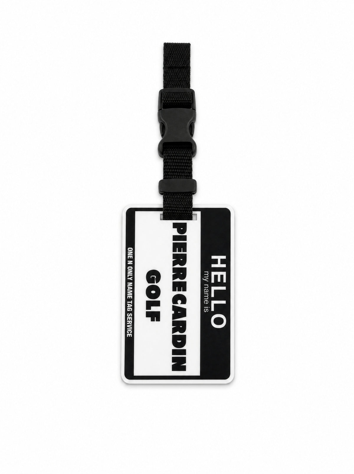 H2T × pierre cardin golf NAME TAG｜BLACK