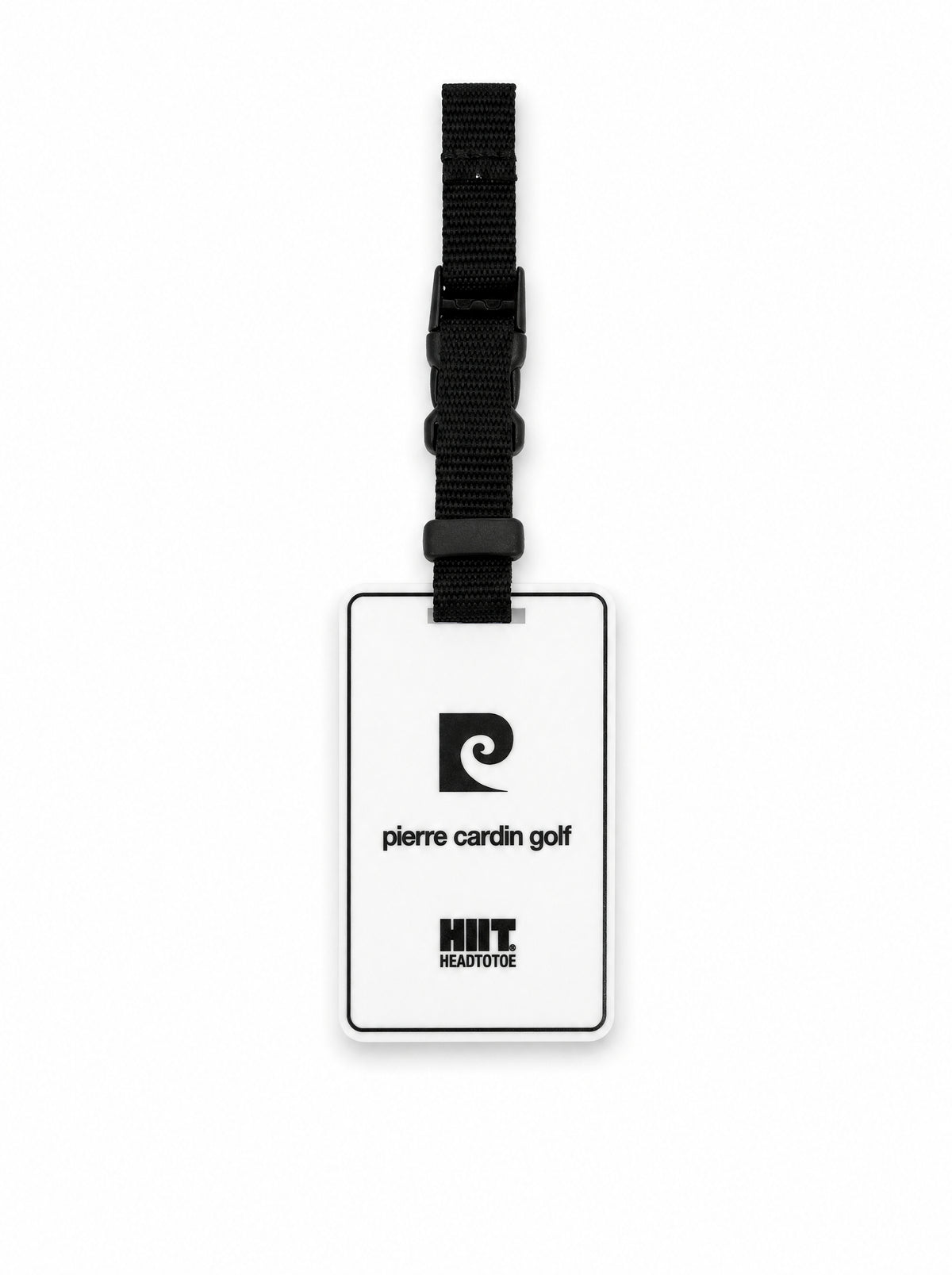 H2T × pierre cardin golf NAME TAG｜WHITE