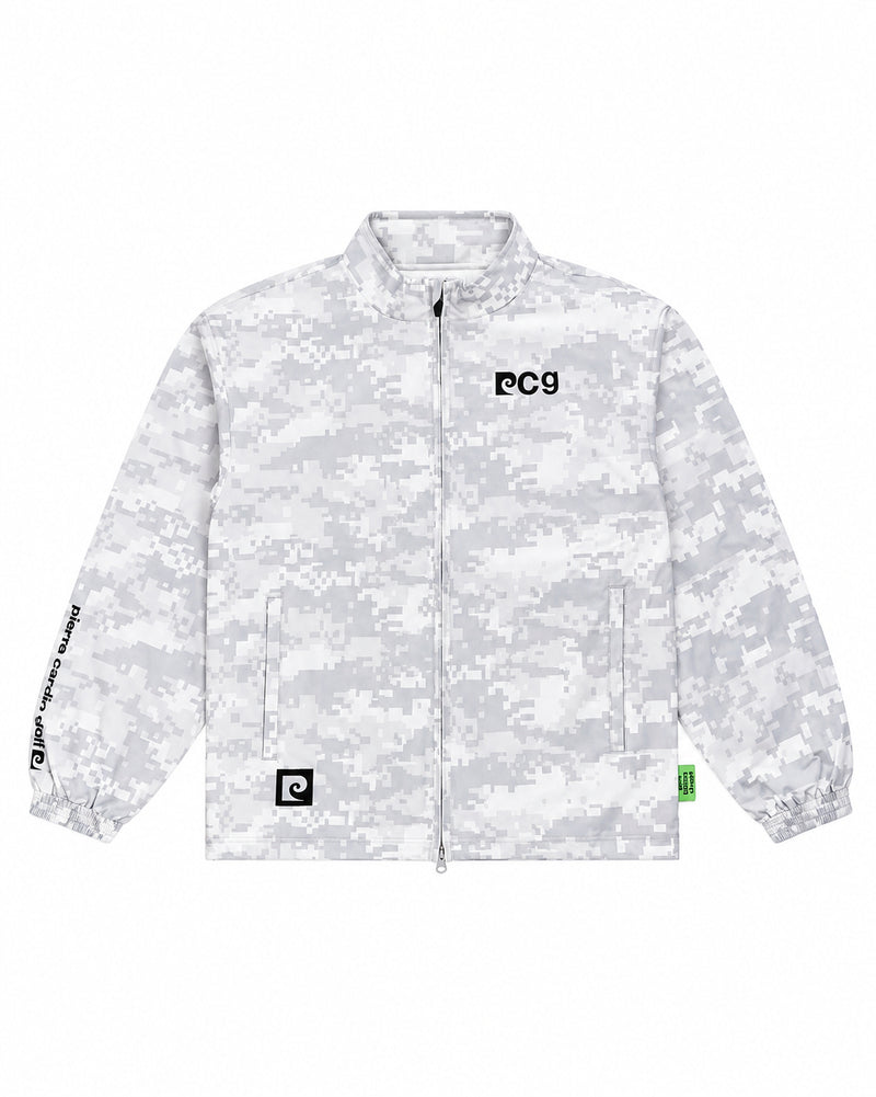 P logo all-over pattern zipup blouson｜DIGITAL CAMO-2