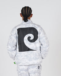 P logo all-over pattern zipup blouson｜DIGITAL CAMO-2