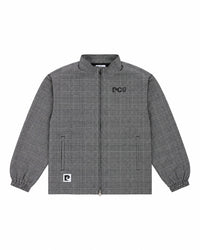 P logo all-over pattern zipup blouson｜GLEN CHECK