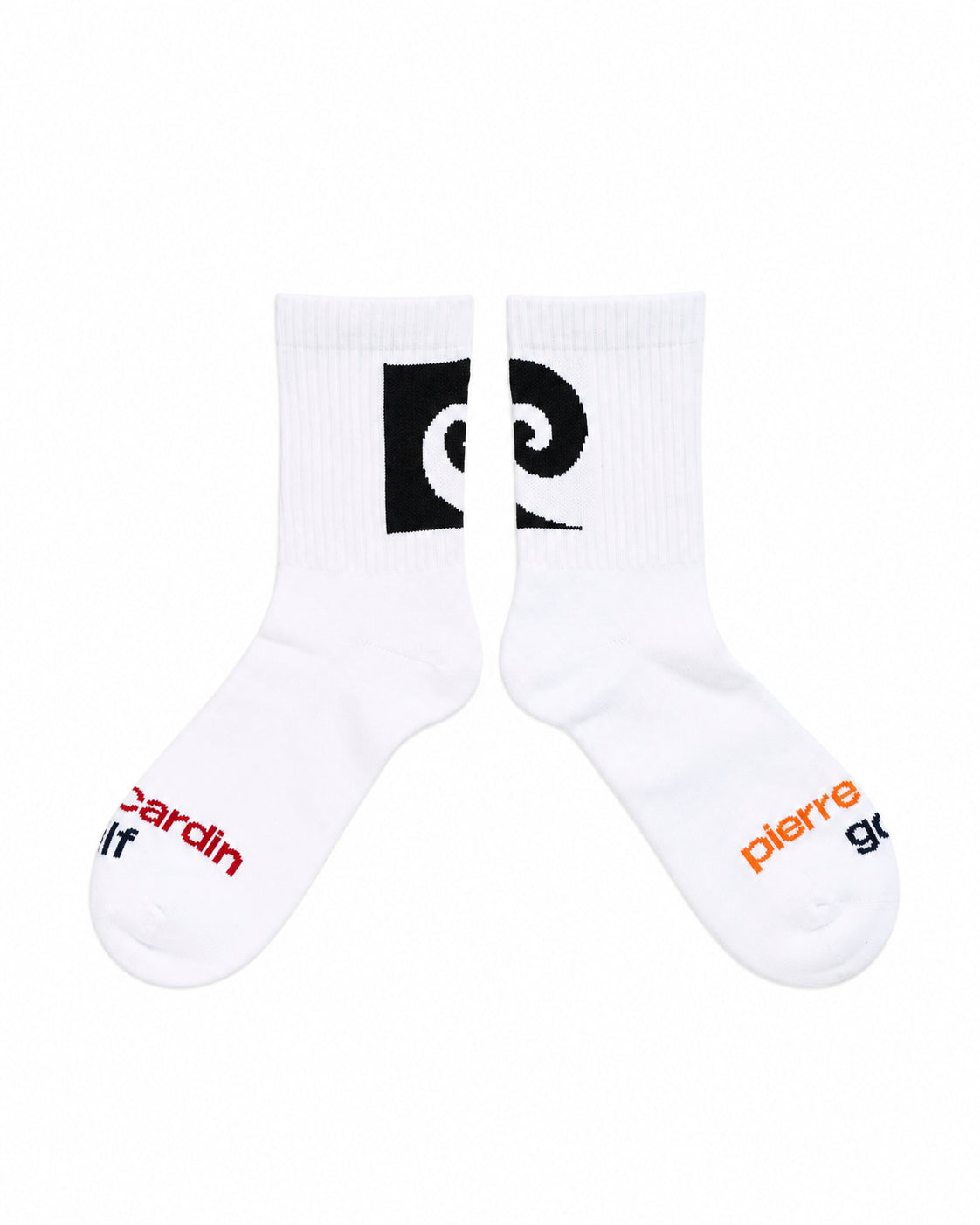 P logo socks｜WHITE × MULTI