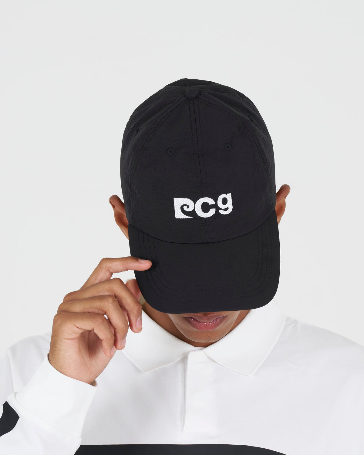 PCG logo cap｜BLACK