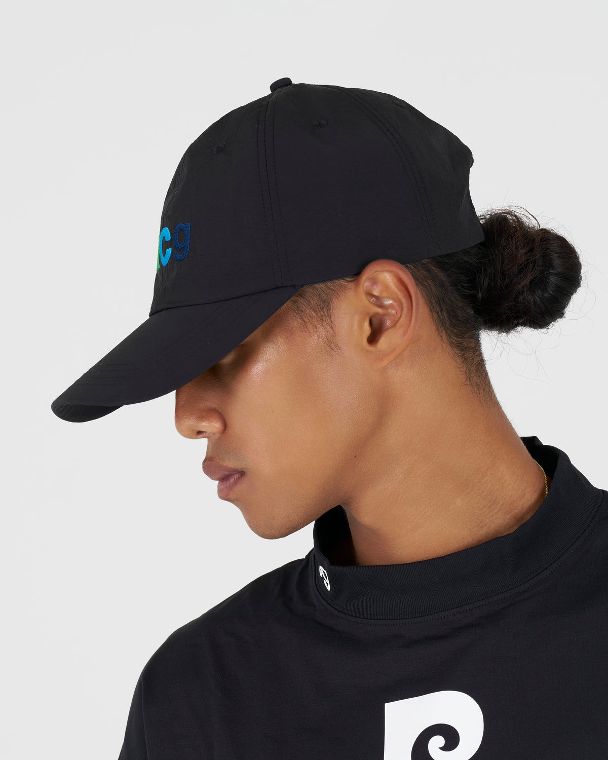 PCG logo cap｜BLACK × MULTI