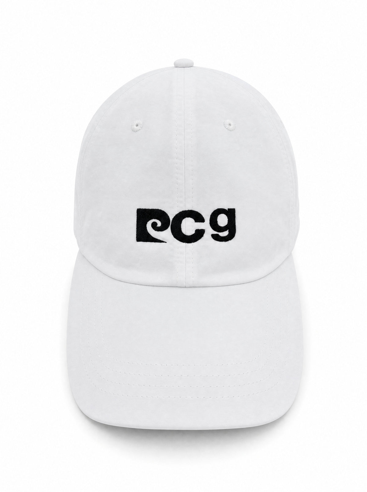 PCG logo cap｜WHITE