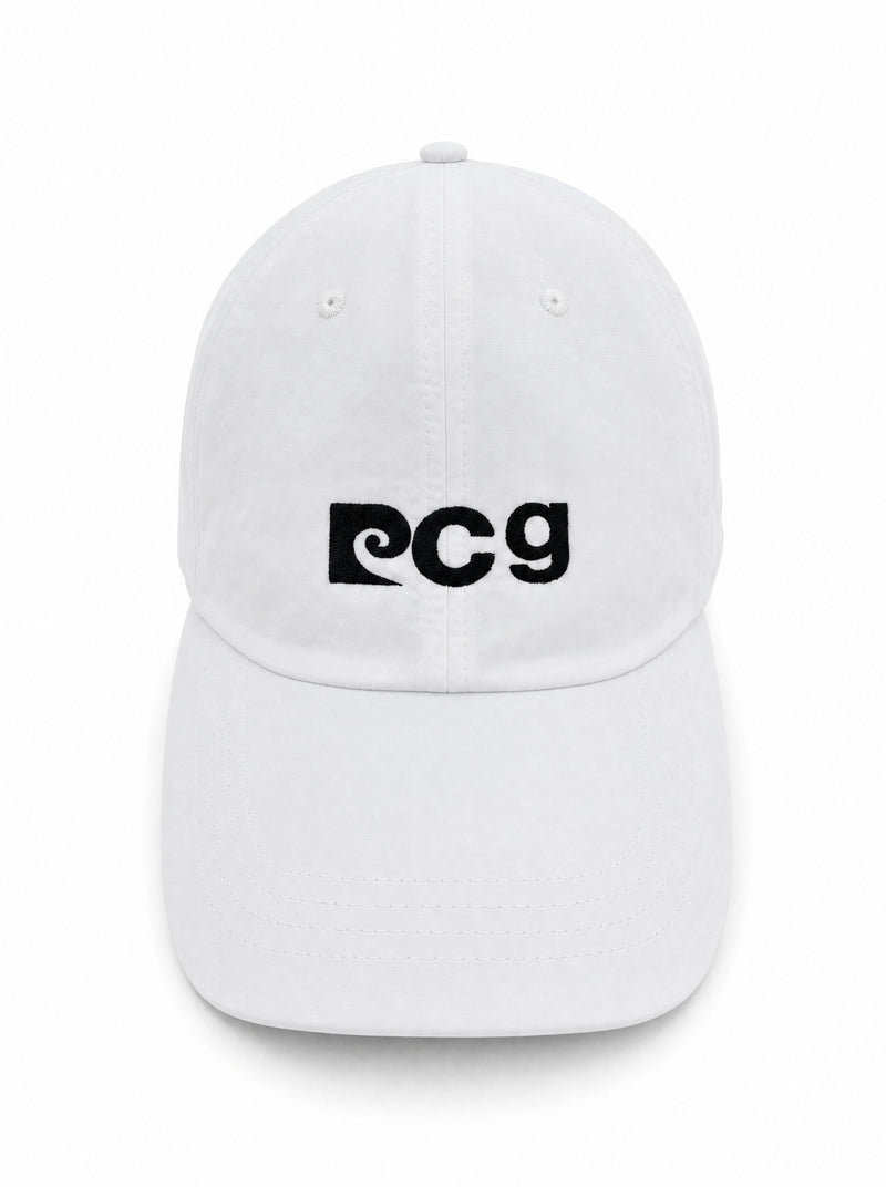 PCG logo cap｜WHITE