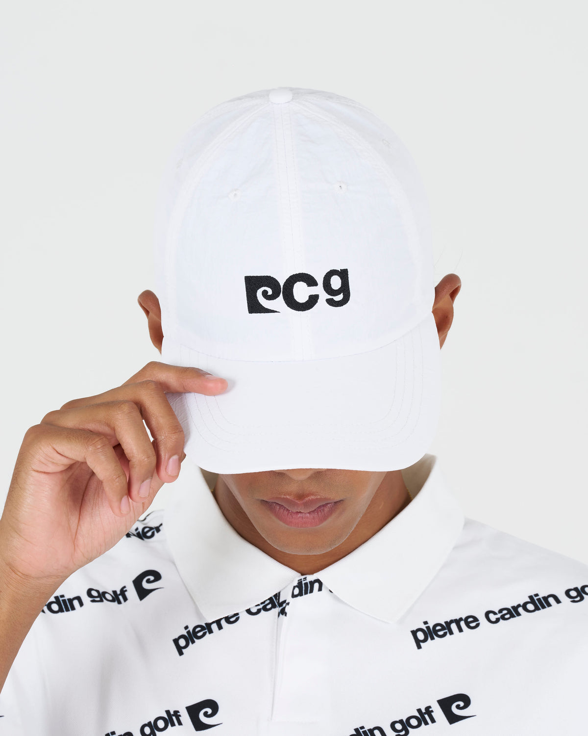 PCG logo cap｜WHITE