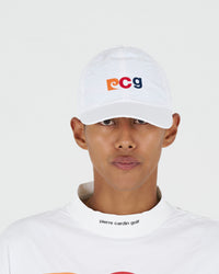 PCG logo cap｜WHITE × MULTI