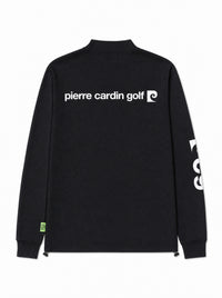PCG logo long sleeve mock neck｜BLACK