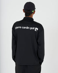 PCG logo long sleeve mock neck｜BLACK