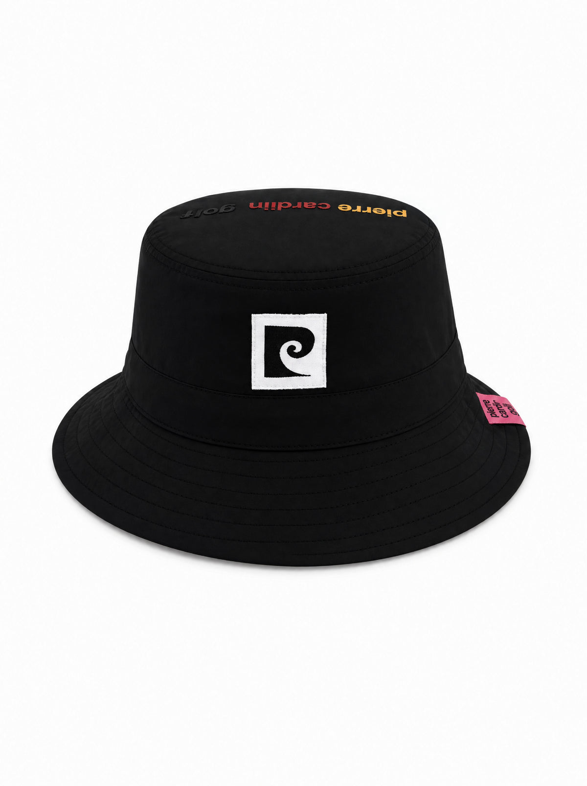 PCG logo reversible bucket hat｜BLACK
