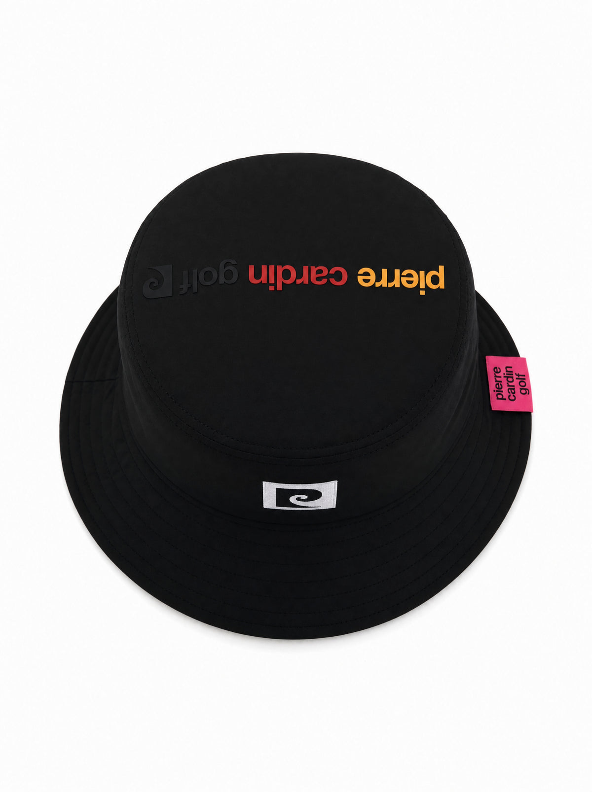 PCG logo reversible bucket hat｜BLACK