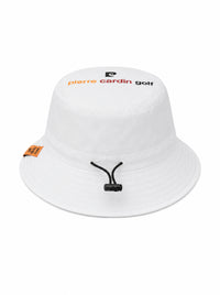 PCG logo reversible bucket hat｜WHITE