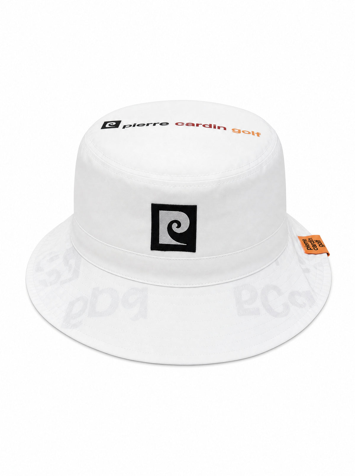 PCG logo reversible bucket hat｜WHITE