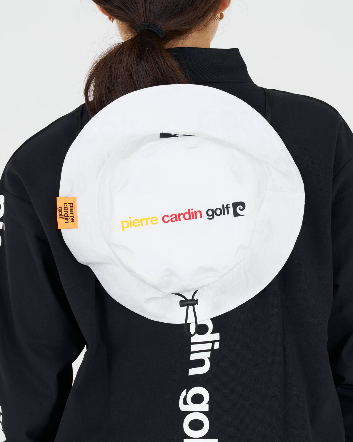 PCG logo reversible bucket hat｜WHITE