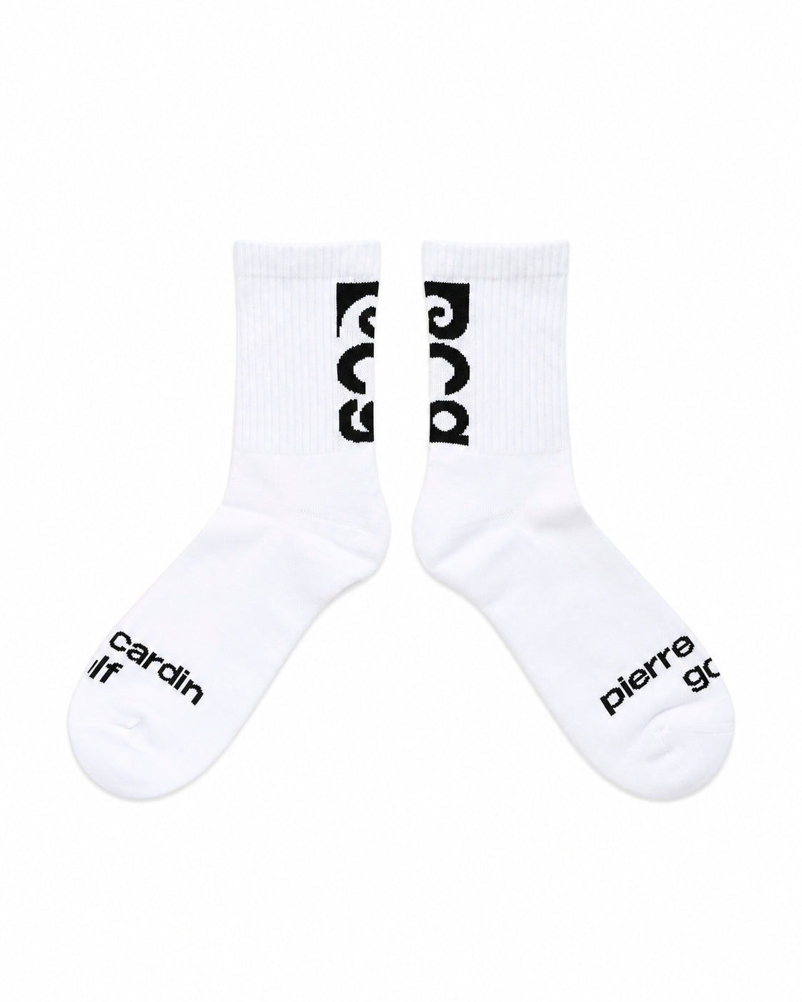 PCG logo socks｜WHITE