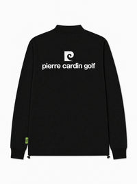 PCG multi logo long sleeve mock neck｜BLACK