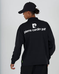 PCG multi logo long sleeve mock neck｜BLACK