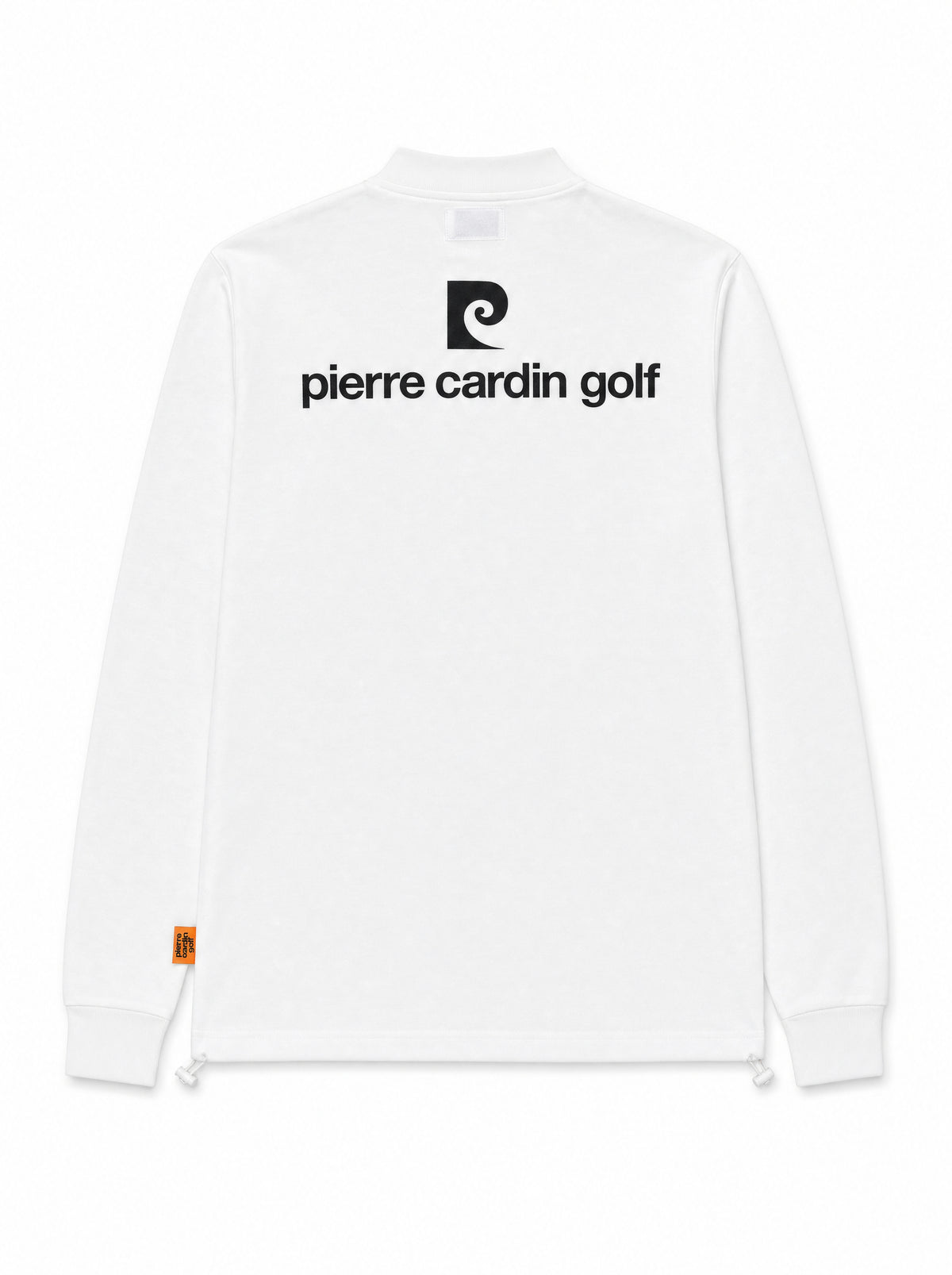 PCG multi logo long sleeve mock neck｜WHITE