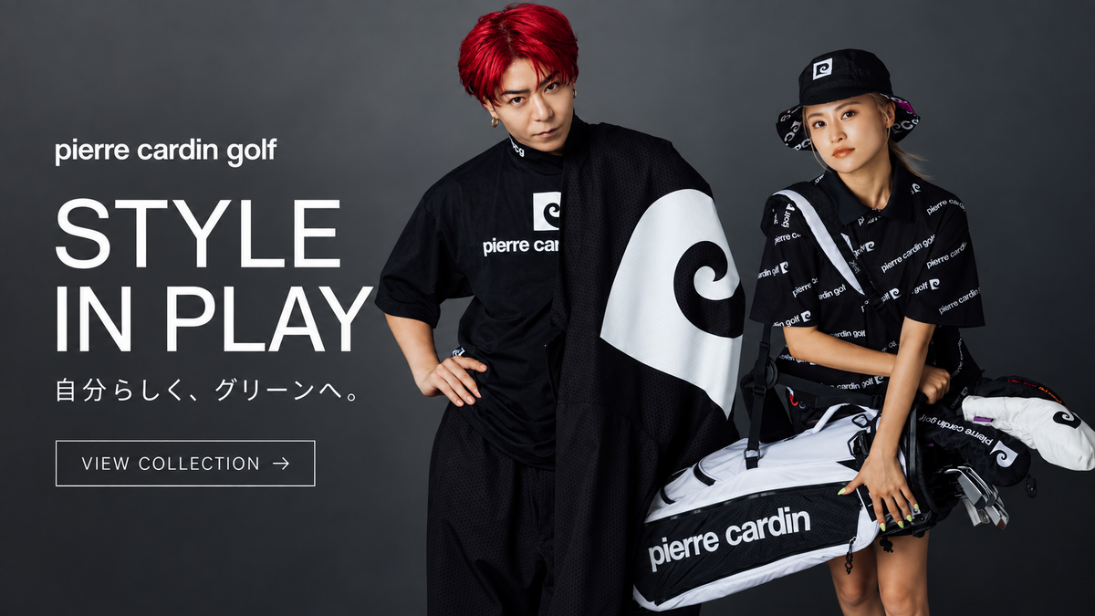 pierre cardin golf STYLE IN PLAY