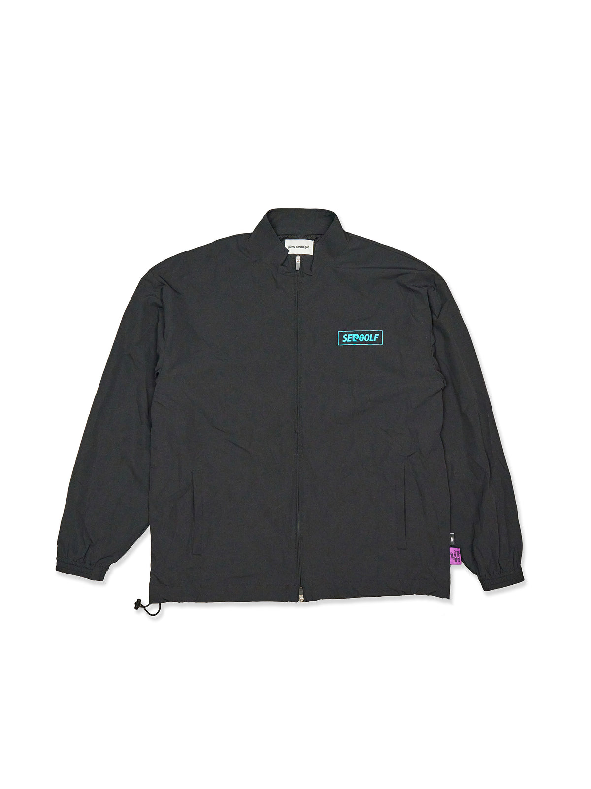 pierre cardin golf ×WIND AND SEA zipup blouson | BLACK
