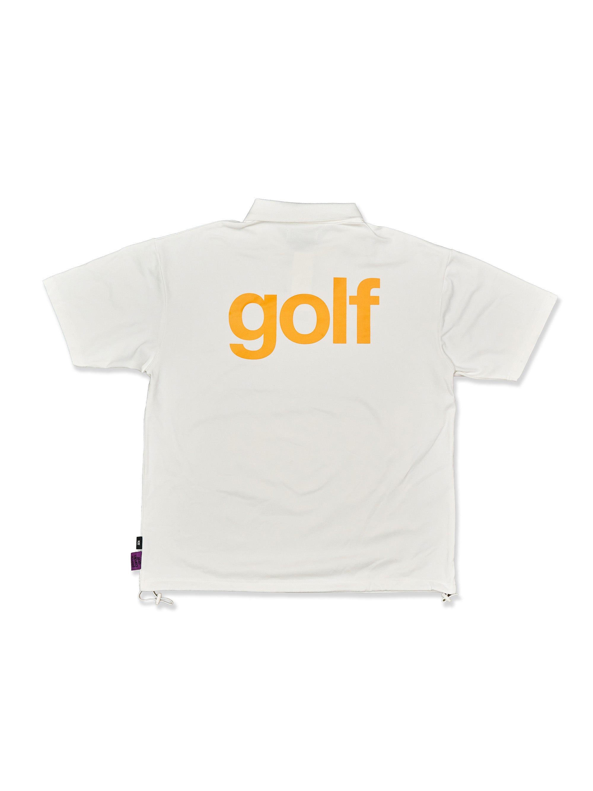 pierre cardin golf ×WIND AND SEA logo short sleeve polo | WHITE