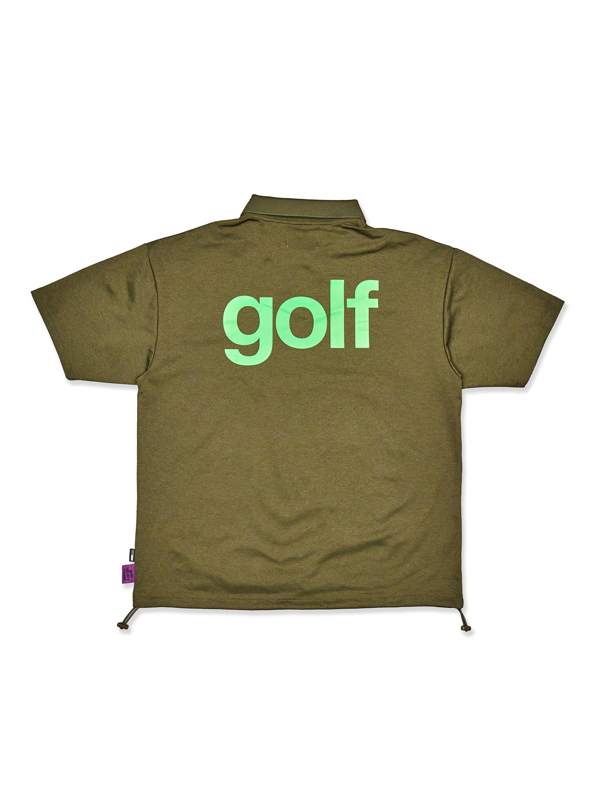 pierre cardin golf ×WIND AND SEA logo short sleeve polo | KHAKI pierre cardin golf ×WIND AND SEA logo short sleeve polo | KHAKI