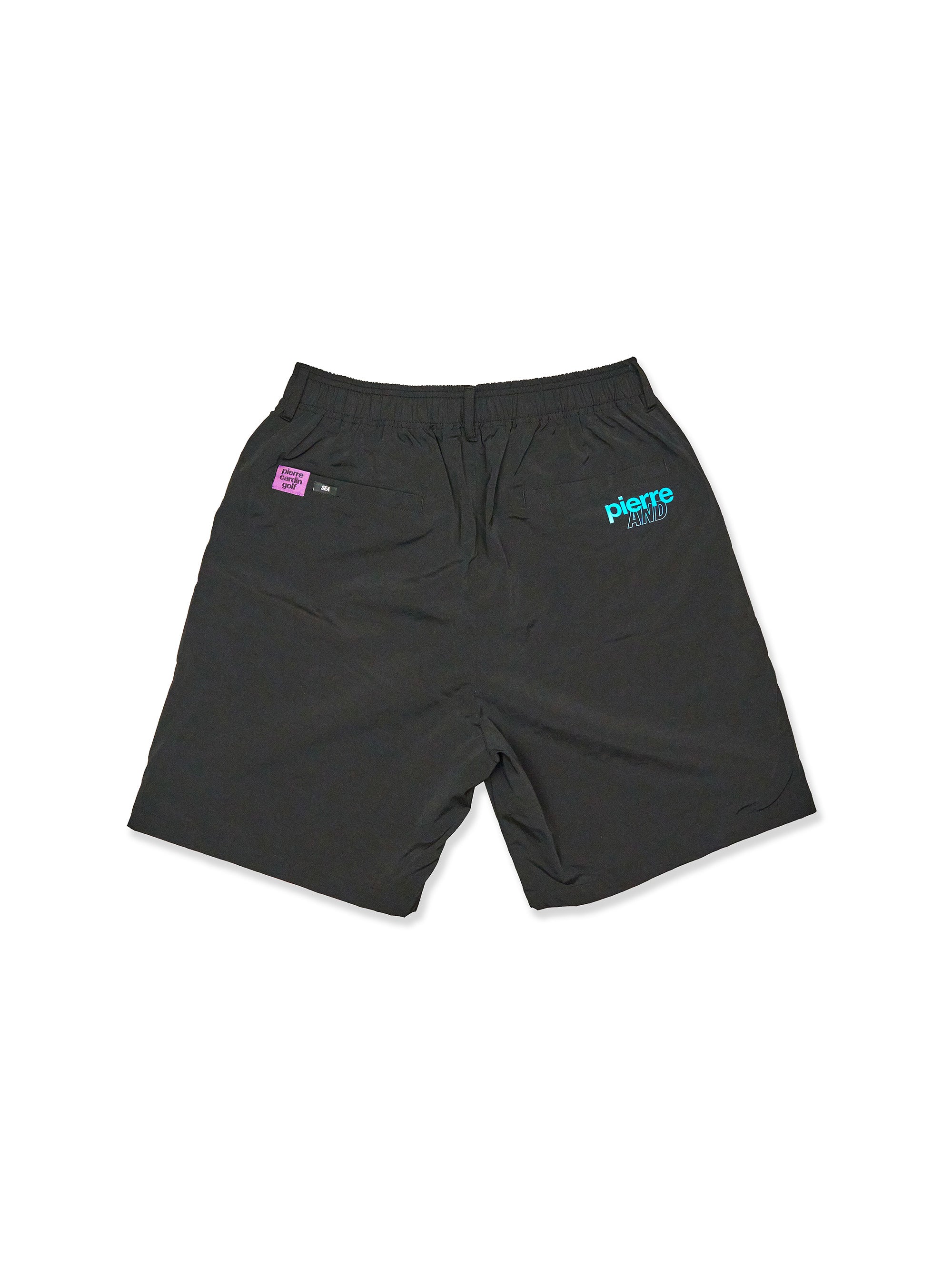 F.C.R.B × WIND AND SEA SHORT PANTS pierre cardin golf ×WIND AND SEA logodesign short pants | BLACK