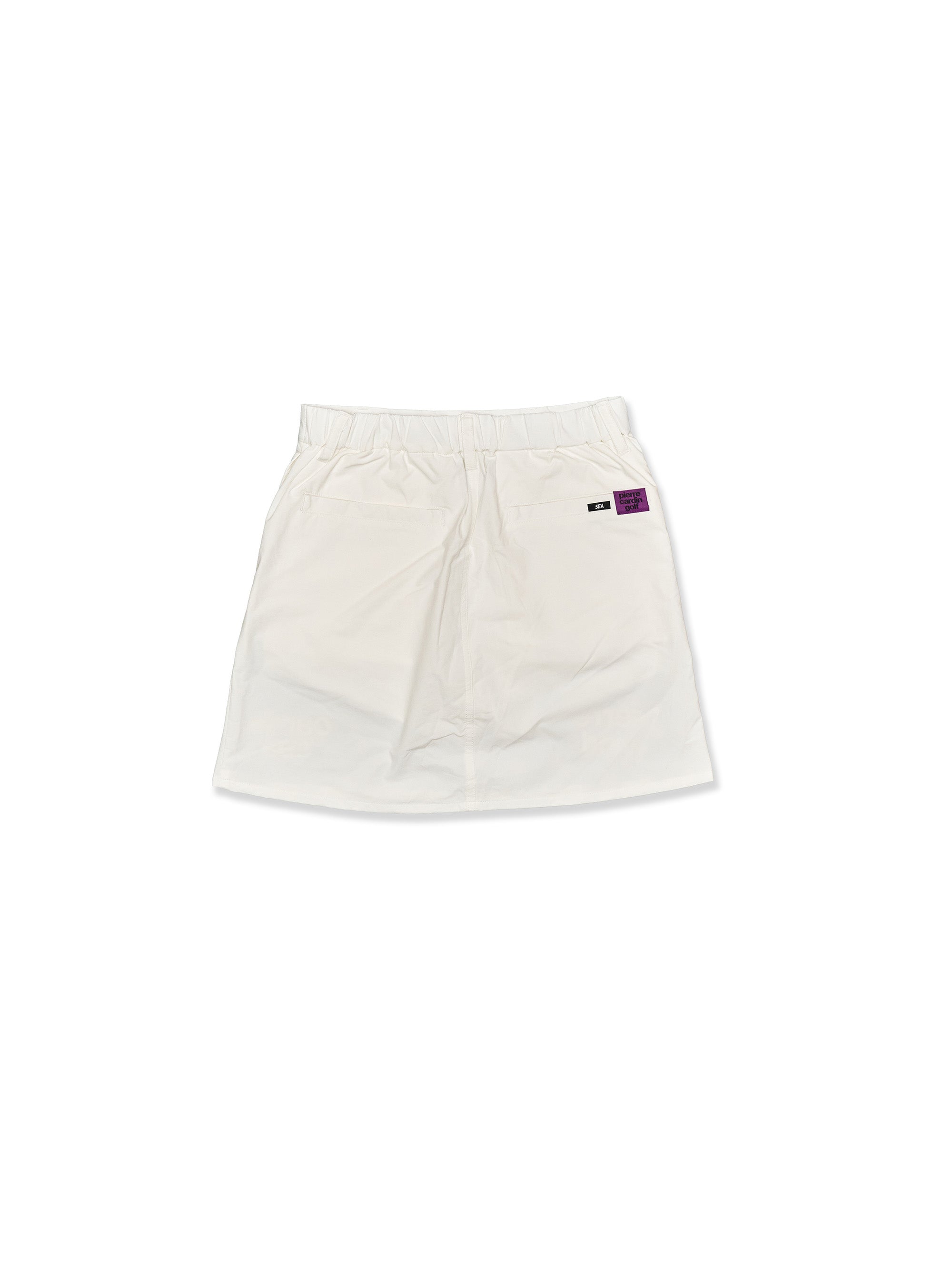 pierre cardin golf ×WIND AND SEA logodesign skirt | WHITE