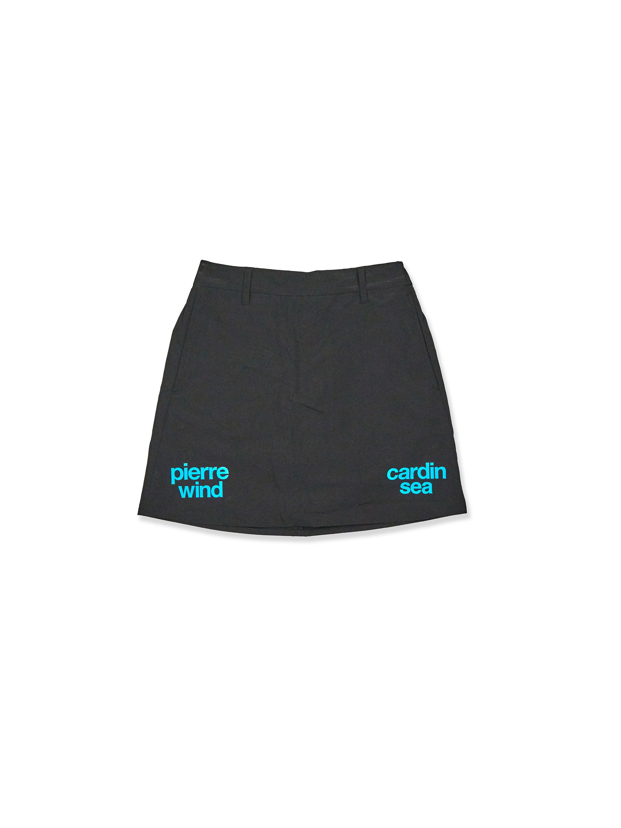 pierre cardin golf ×WIND AND SEA logodesign skirt | BLACK – 株式