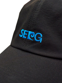 pierre cardin golf ×WIND AND SEA logodesign cap | BLACK